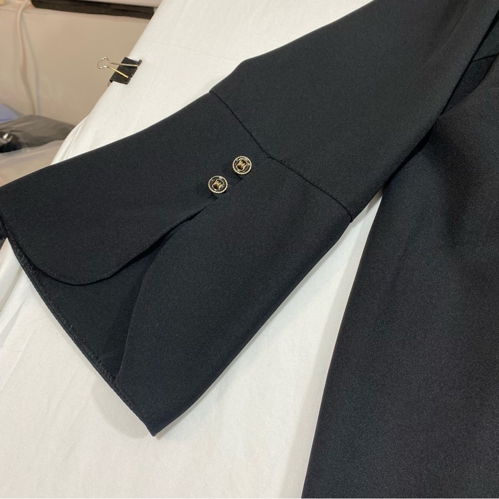 Giorgio Fiorlini Plus Collection Skirt Shirt Two Piece Black Semi-Formal… - Picture 2 of 16